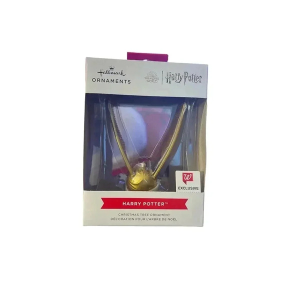 Hallmark 2022 Christmas Ornament Harry Potter GOLDEN SNITCH Walgreens Exclusive - Picture 1 of 4